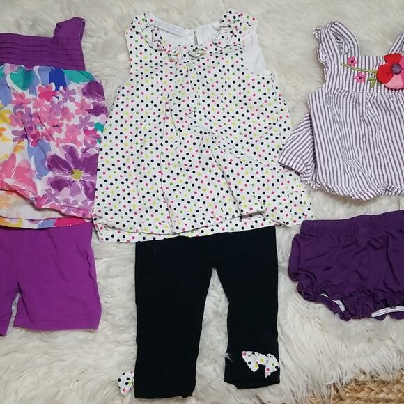 Baby Summer Outfit bundle of 3 - Picture 3 of 5